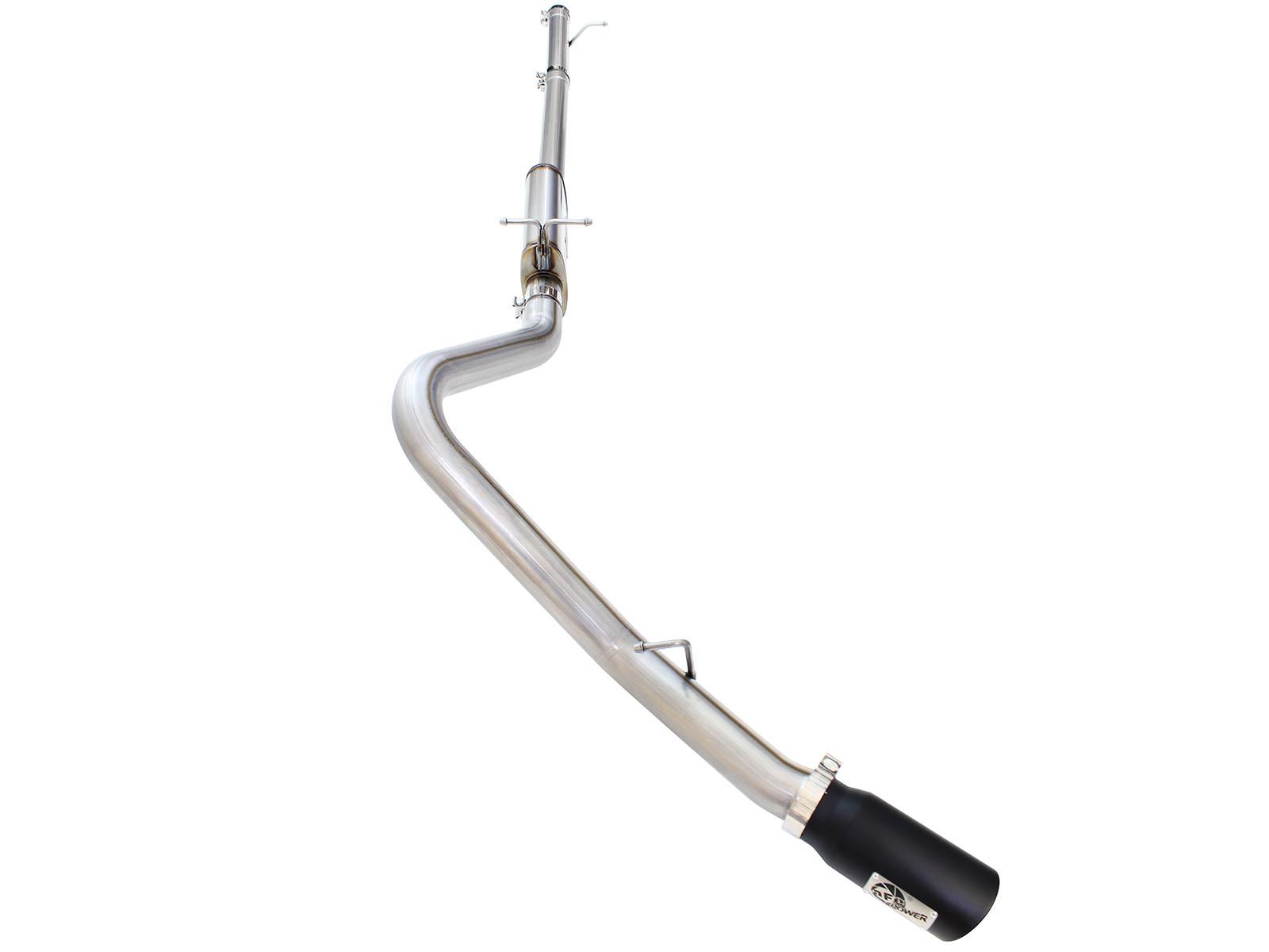 AFE MACH Force-Xp Cat-Back Exhaust System Black - 49-43076-B