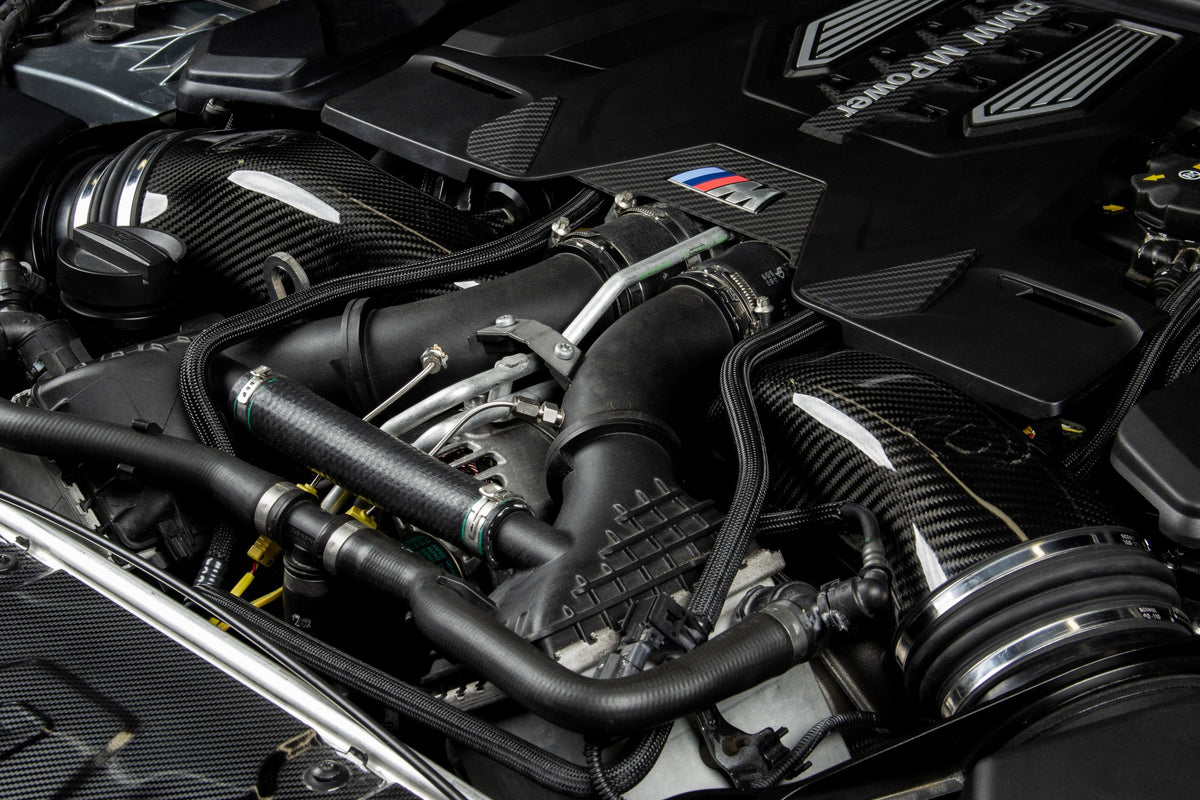 Dinan Turbo Inlet Pipes - 2018-2024 BMW M5/M8 - D760-0053