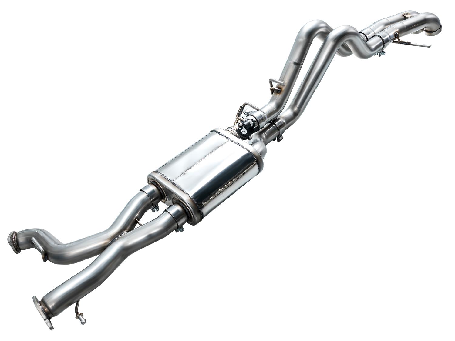 AWE 3" SwitchPath Catback Exhaust System - Dual BashGuards (2022-2025 Ford Bronco Raptor 3.0L) - 3025-31327