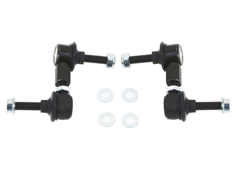 Whiteline Performance Universal Adjustable Sway Bar Link Set 60-80mm Length, 10mm Studs Gold Anodized Whiteline - KLC140-060