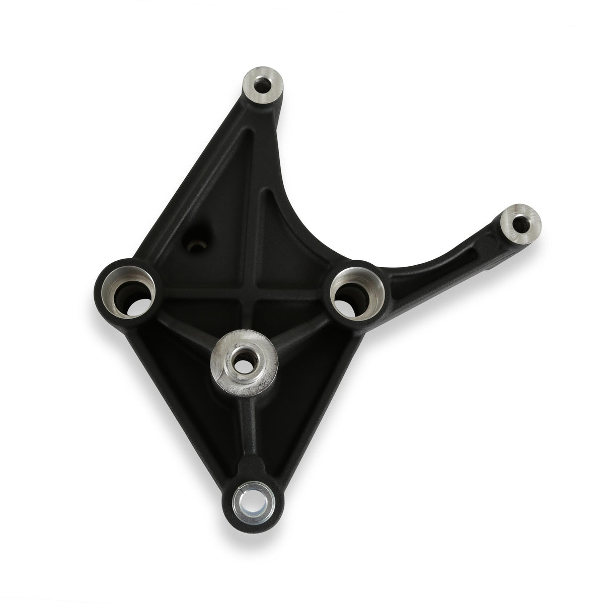 Holley A/C Bracket with Hardware - Black - 97-421