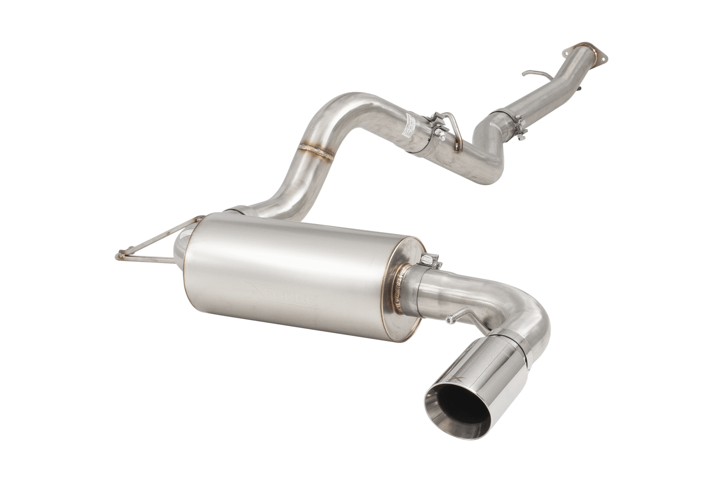 XForce Cat-Back Exhaust System (2021-2025 Ford Bronco 2.3L / 2.7L) - ESFB21CS