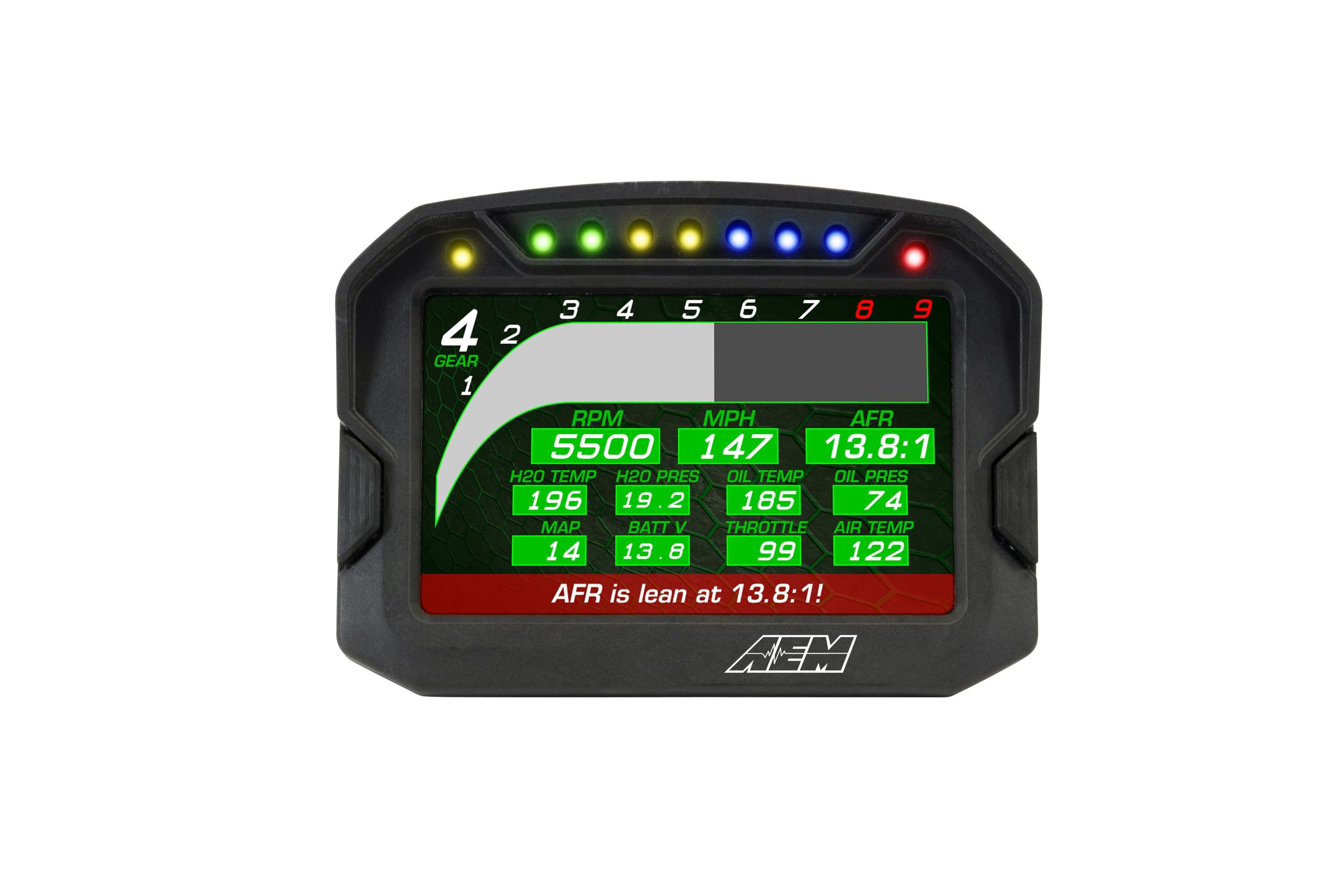 AEM Display Kit, CD-5 Carbon - 30-5600