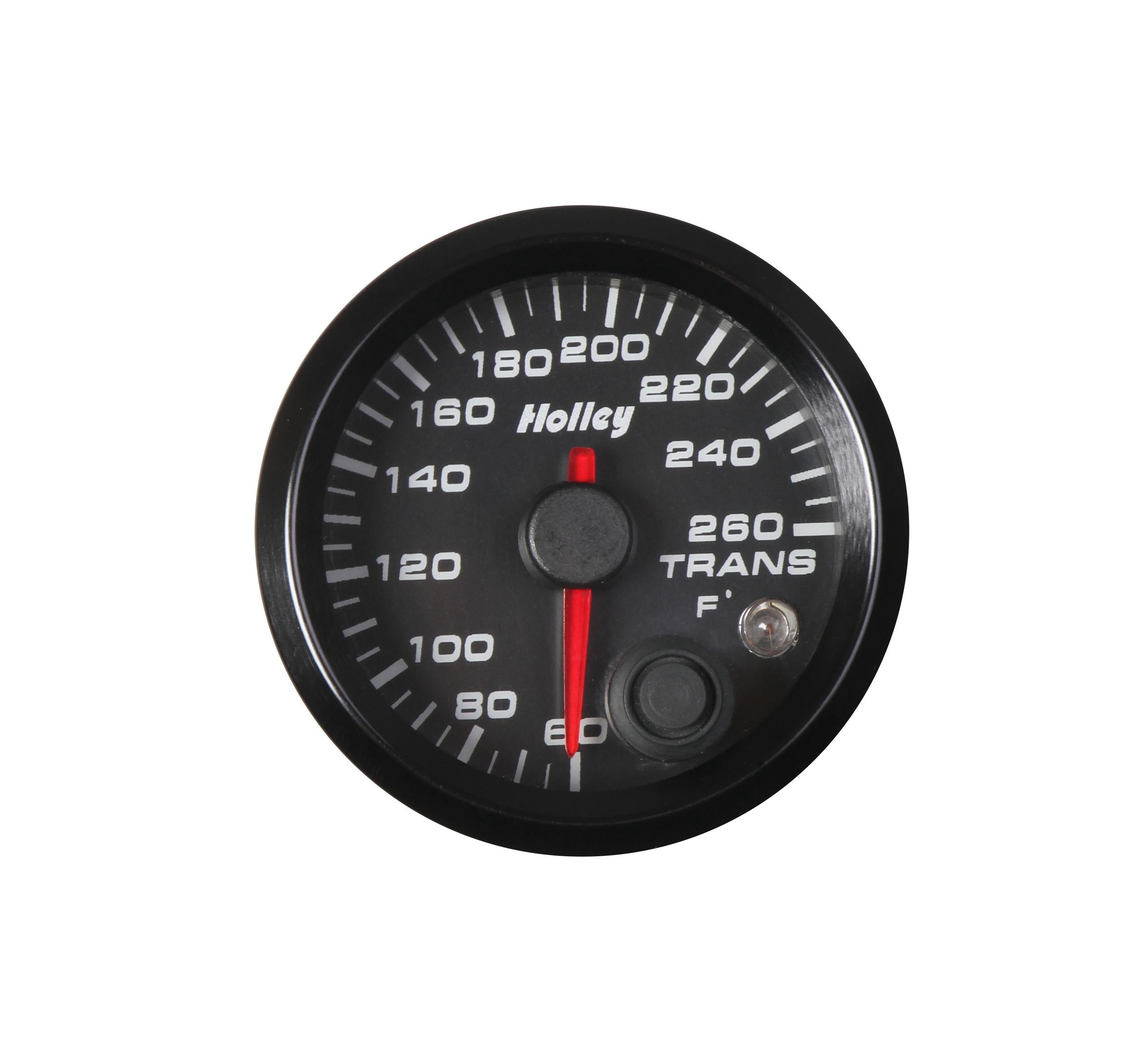 Holley Analog Style Transmission Temperature Gauge.  - 26-605