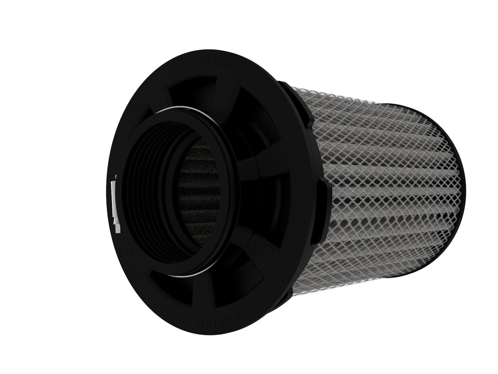 AFE Momentum Intake Replacement Air Filter w/ Pro DRY S Media (2-1/2 IN F x 4-1/2 IN B x 4-1/2 IN T (Inverted) x 7 IN H) - 21-91151