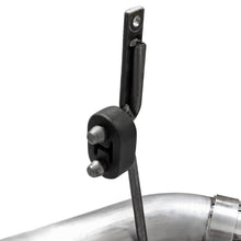 AFE Large Bore-HD 4 IN 409 Stainless Steel DPF-Back Exhaust System w/Polished Tip (Ford Diesel Trucks 15-16 V8-6.7L (td)) - 49-43122-P