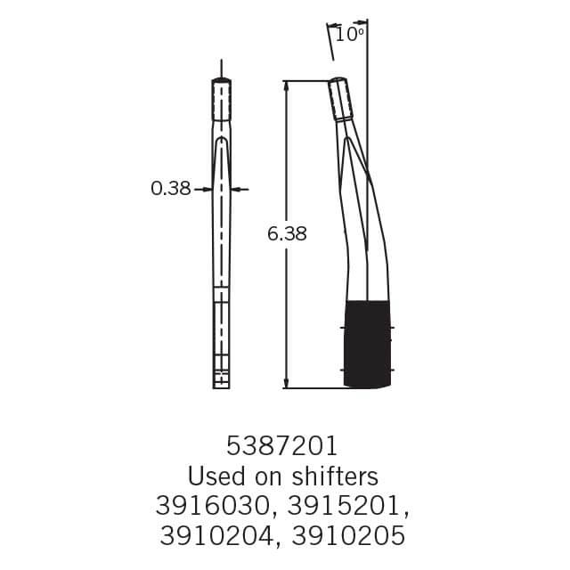 HURST Replacement Upper Stick - 5387201