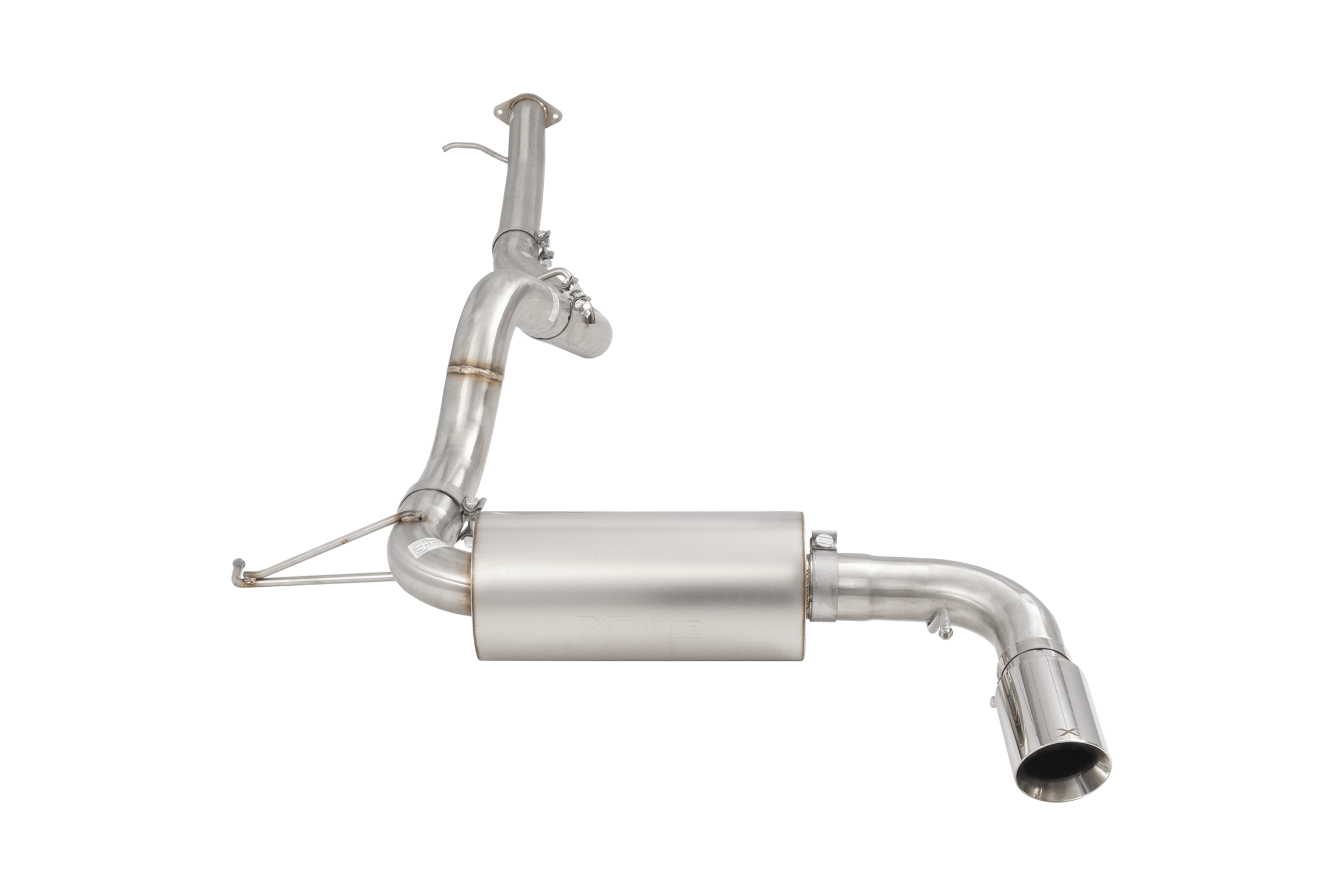 XForce Cat-Back Exhaust System (2021-2025 Ford Bronco 2.3L / 2.7L) - ESFB21CS