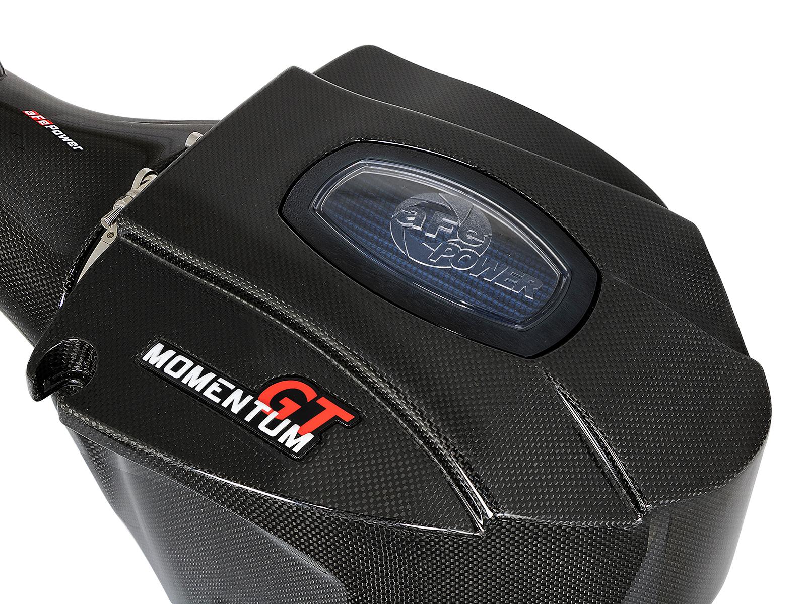 AFE Black Series Carbon Fiber Cold Air Intake System w/ Pro 5R & Pro DRY S Filters (2015-2016 Challenger, Charger) - 52-72204-CF