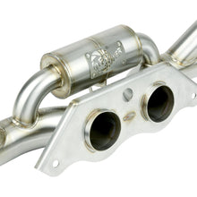 aFe Mach Force Xp 304 Stainless Steel Secondary Muffler Delete Pipe (2014-2019 911 GT3) - 49C36434