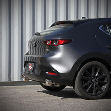 aFe Takeda 2.5" 304 Stainless Steel Axle-Back Exhaust System - Polished Tip (2019-2022 Mazda 3 2.5L) - 49-37023-P