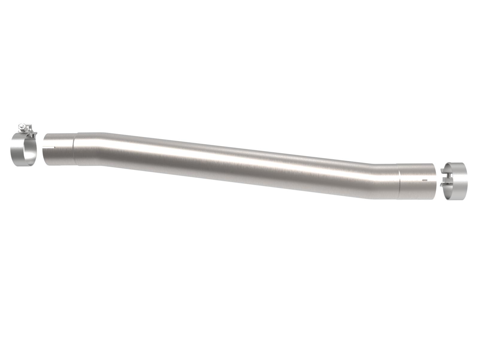 AFE Apollo GT Series Muffler Delete Pipe (GM Silverado/Sierra 1500 2020-2021 V8-6.2L) - 49C44137NM