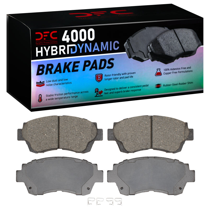DFC 90-03 Toyota Sienna Front 4000 Hybridynamic Brake Pads