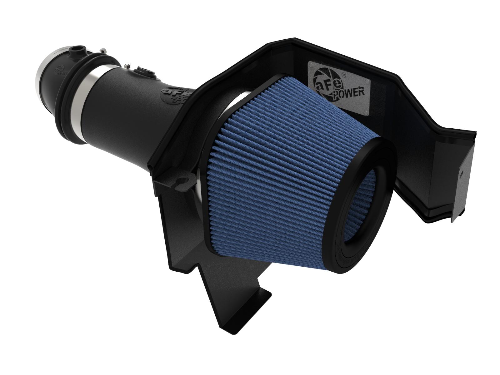 AFE Magnum FORCE Stage-2XP Cold Air Intake System w/ Pro 5R Media Black (Dodge Challenger/Charger SRT Hellcat 17-20 V8-6.2L (sc) HEMI) - 54-12852R