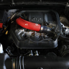 AFE BladeRunner 2-1/2 IN Aluminum Hot Charge Pipe Red (2024-2025 Wrangler) - 46-20778-R