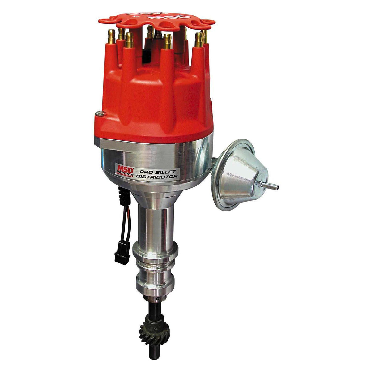 Msd 84791 Distributor, Ford 289-302 Vacuum Advance Steel Gear