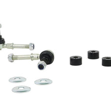 Whiteline Performance Front Sway Bar Link Bushing Style Link Pair 87-17 Nissan Whiteline (1987-2017 Sentra, Tsuru, Hikari, Maxima, NX) - W23188