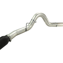 AFE Large Bore-HD 5 IN 409 Stainless Steel DPF-Back Exhaust System w/Black Tip - 49-43054-B