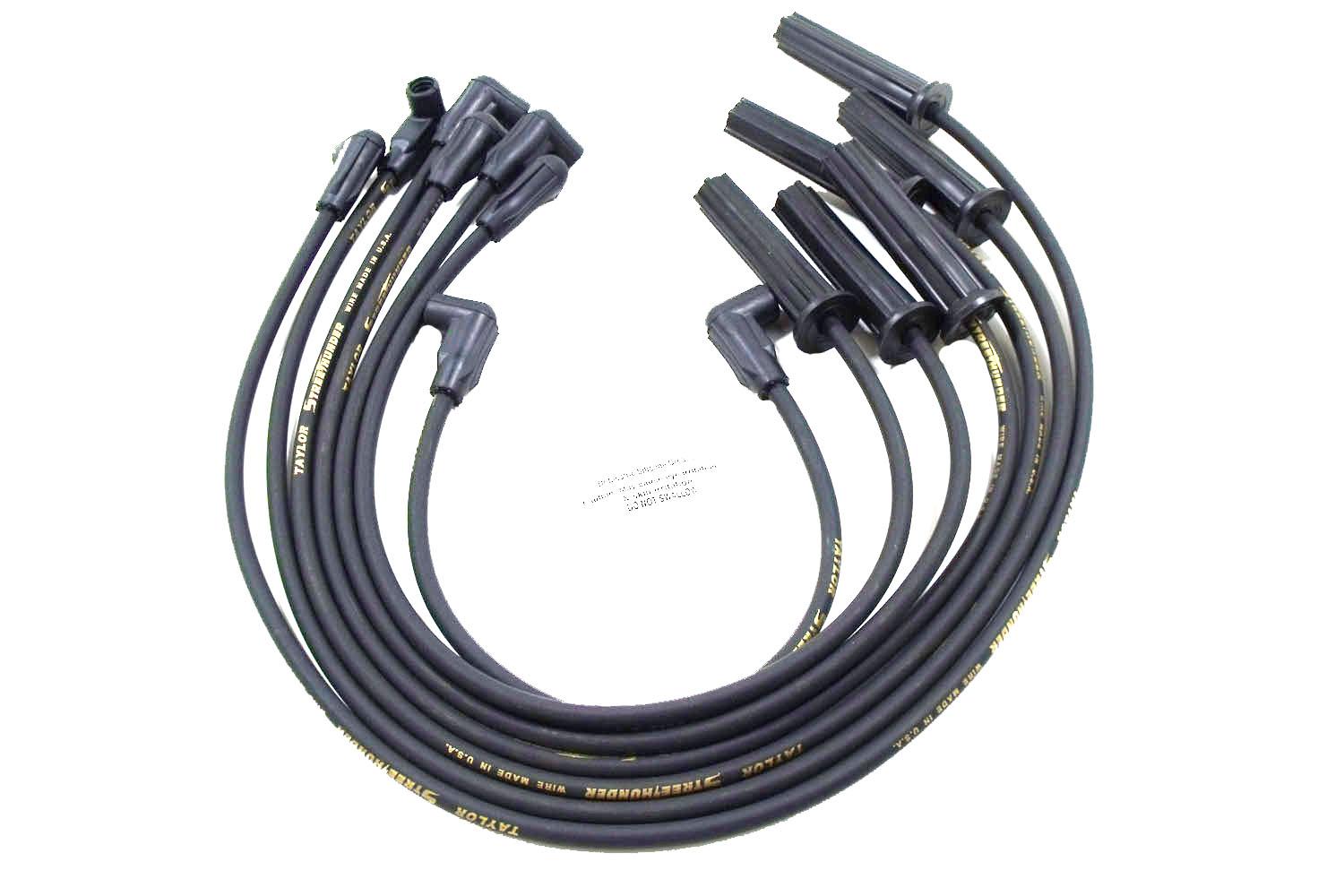 TAYLOR CABLE Streethunder custom 6 cyl black - 51000