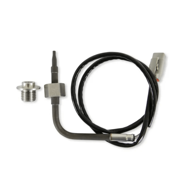 AEM RTD Exhaust Gas Temperature Sensor Kit, 90-Degree Platinum Closed Tip Design - 30-2052