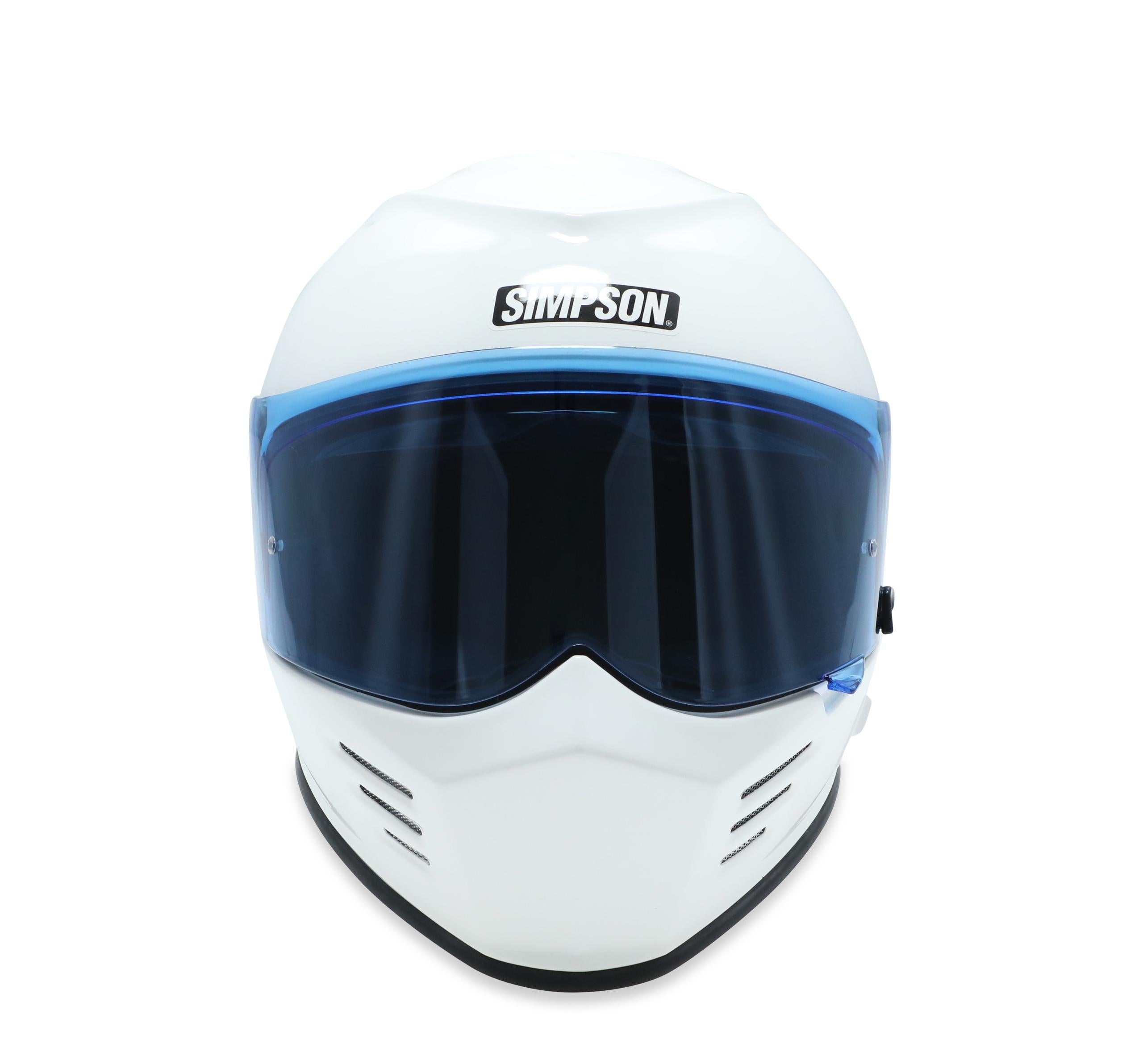 Simpson Racing Simpson Ghost Bandit Dot Med White - GBDM1