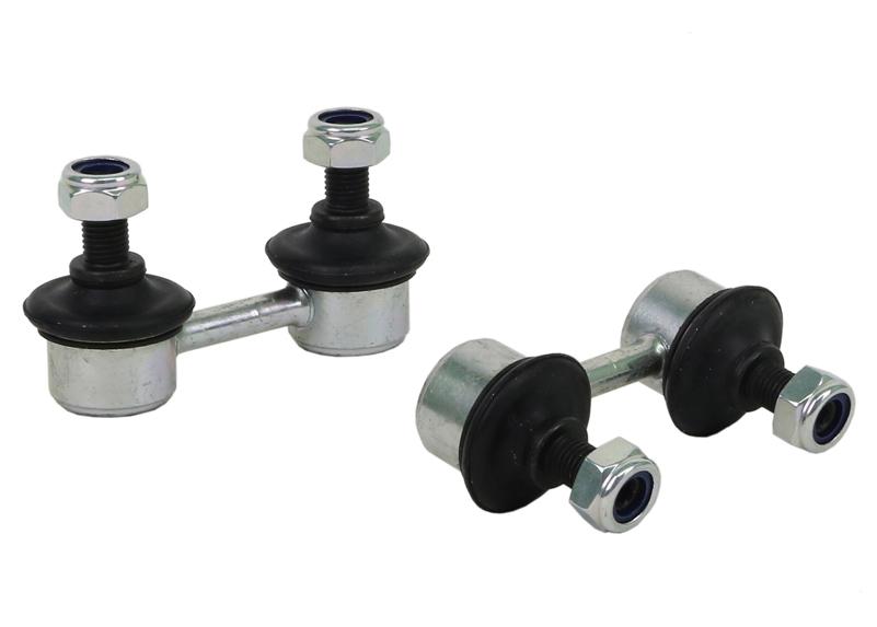 Whiteline Performance Front Sway Bar Link Pair Suits DOHC Models Ball/Ball Style 63mm 89-02 Mitsubishi Whiteline (1989-2011 Galant, Celica, Stealth, 3000GT, Diamante, Camry, SC300, SC400, Corolla, RAV4, Tiburon, Montero, Prius) - W23185