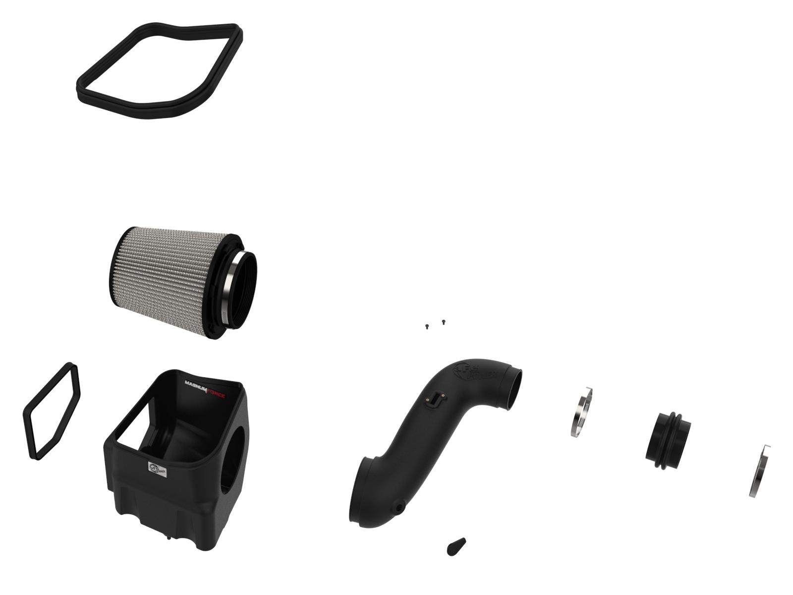 aFe Magnum FORCE Stage-2 Cold Air Intake System w/Pro DRY S Filter (GM Diesel Trucks 07.5-10 V8-6.8L (td) LMM) - 54-13065D