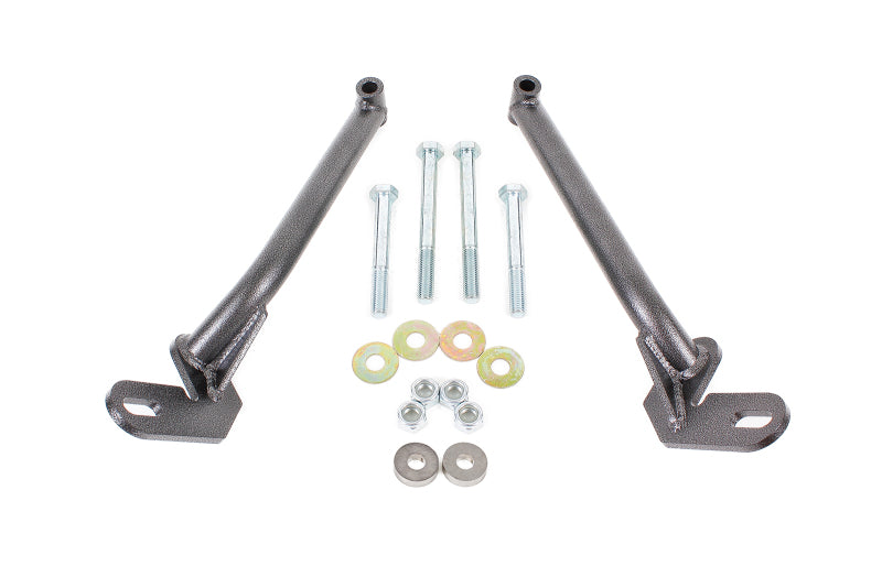 BMR Fabrication Control arm reinforcement braces Black Hammertone (1978-1987 G-Body) - RB003H