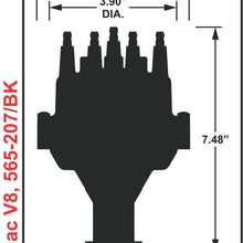 Holley Dual Sync Pontiac Distributor.  - 565-207