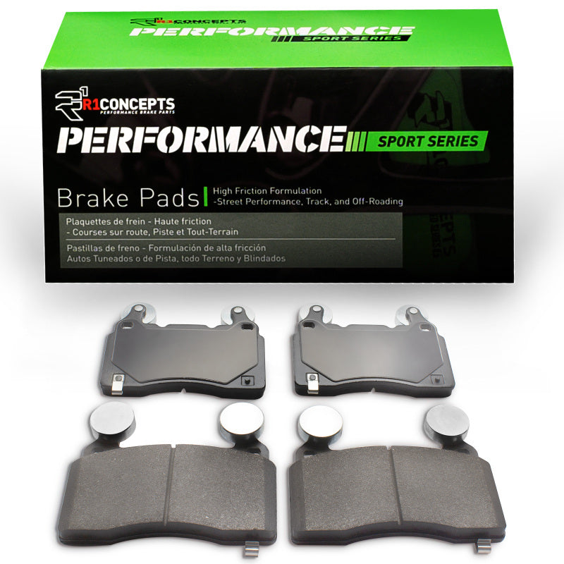 R1 10-15 Chevrolet Camaro Front Performance Sport Brake Pads