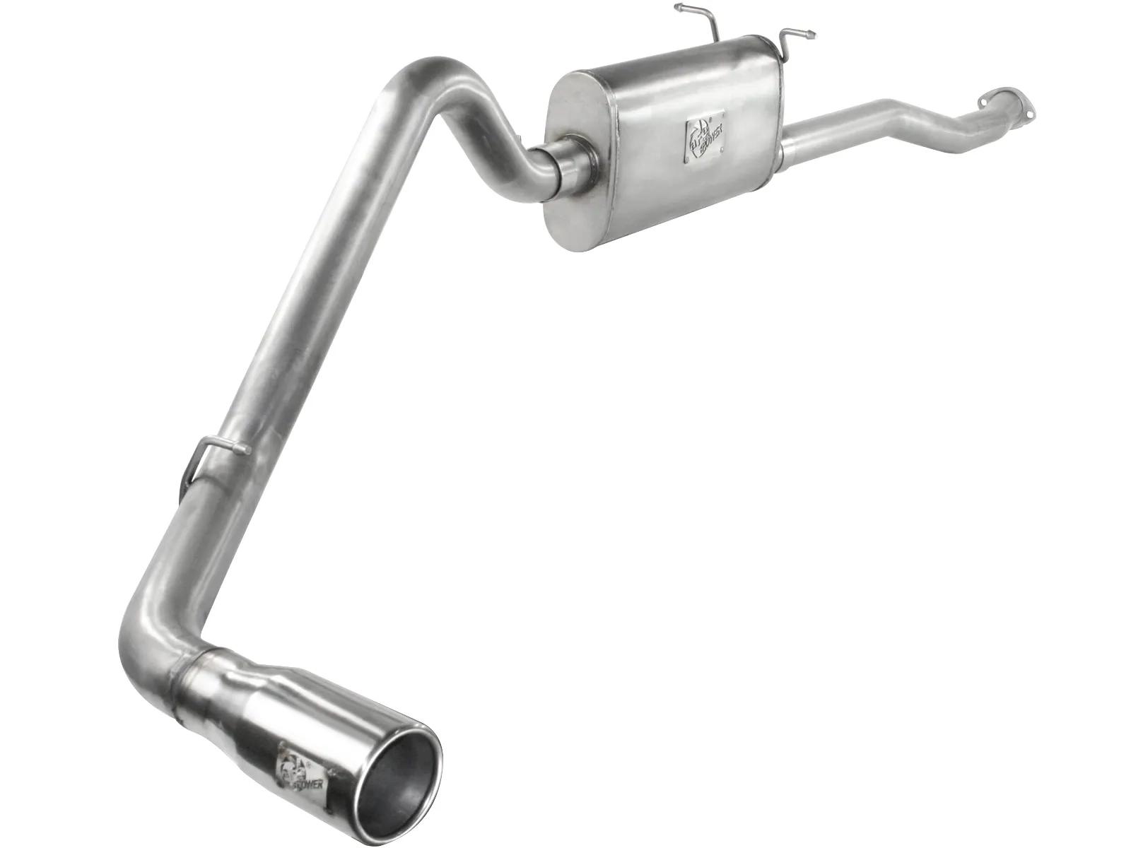 AFE MACH Force-Xp 2-1/2 IN 409 Stainless Steel Cat-Back Exhaust System (1998-2012 Ranger, Ranger, Ranger, Ranger) - 49-43042-1