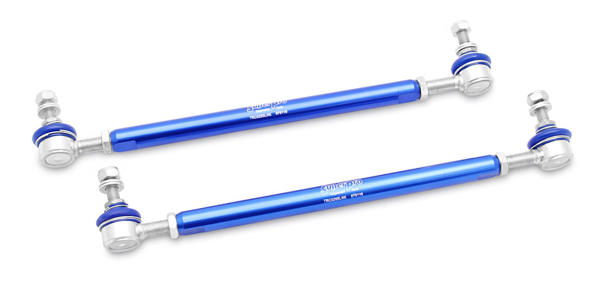 SuperPro 10mm Adj Sway Bar Link 265mm (2008-2015 LR2 HSE, LR2 SE, LR2 Base, LR2 HSE Lux) - TRC10265