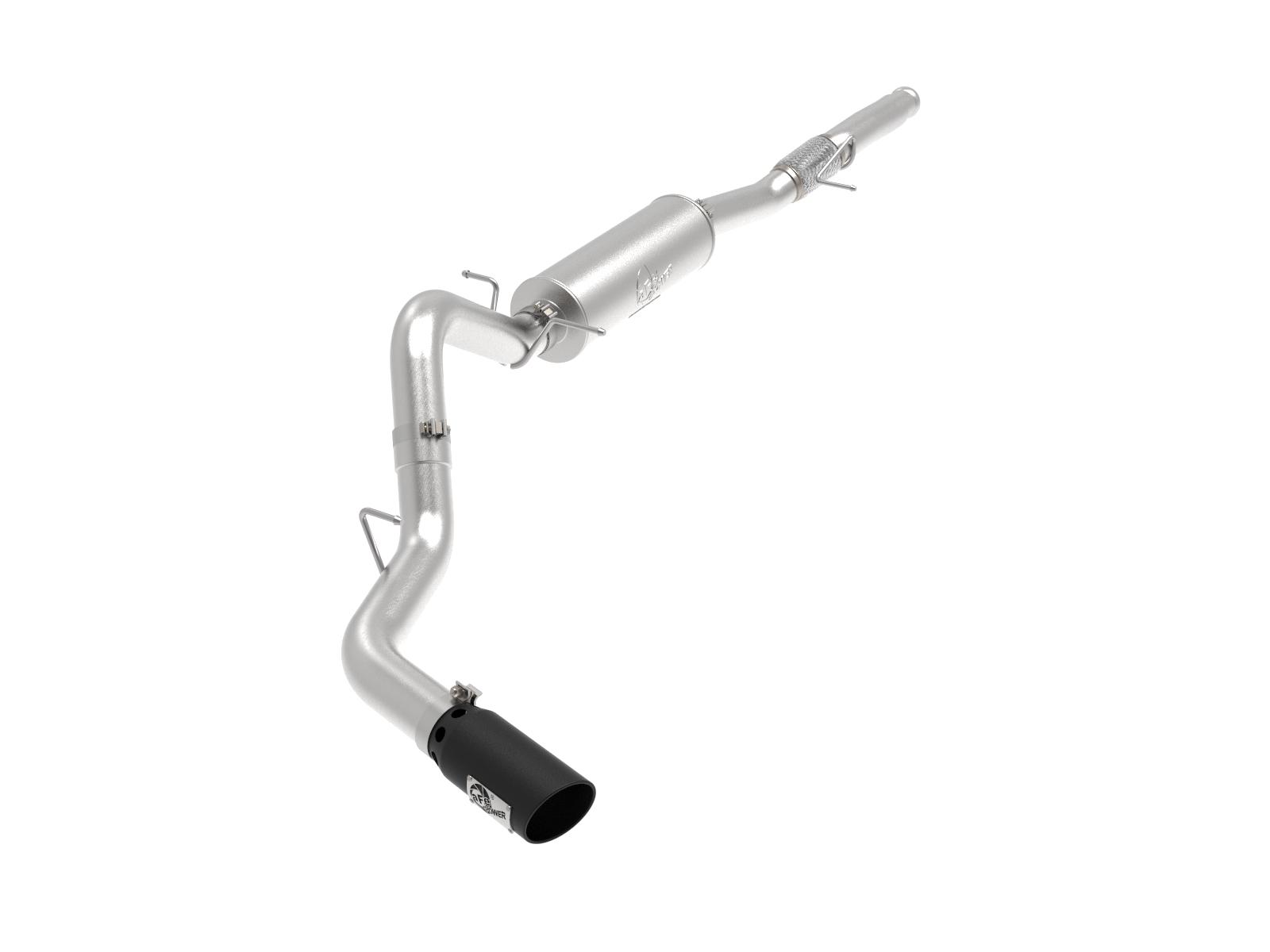 AFE Cat-Back Exhaust System (2014-2018 GM 1500 V8-6.2L) - 49-44116-B