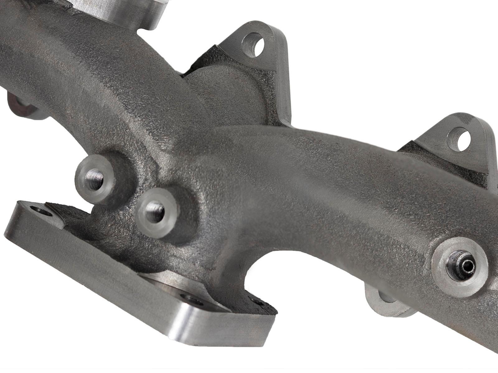 AFE BladeRunner Ported Ductile Iron Exhaust Manifold (2007-2018 2500, 3500, Ram 2500, Ram 3500) - 46-40054
