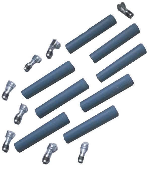 TAYLOR CABLE Spark Plug Boot/Terminal Kit blue 180 deg - 46063