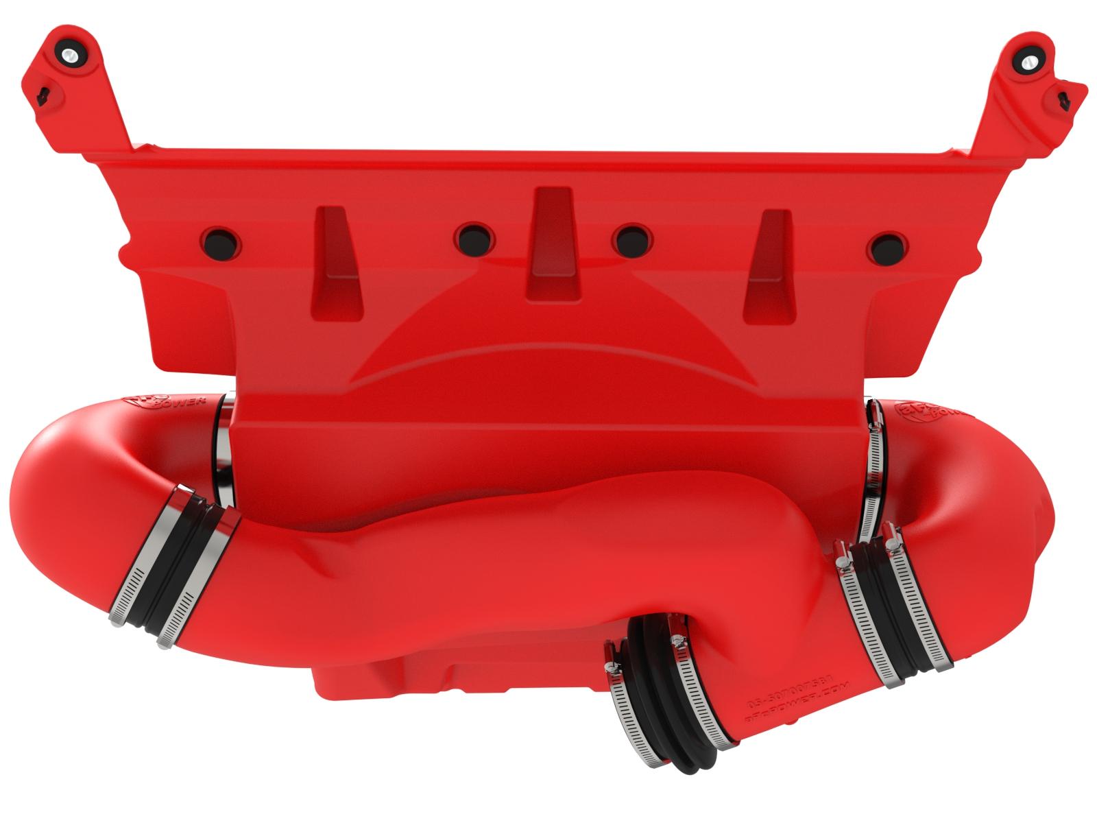 AFE Momentum GT Cold Air Intake System Red w/ Pro DRY S Filter RAM 1500 TRX 21-23 V8-6.2L (sc) - 50-70075KR