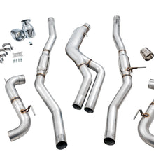 AWE Tuning 2020 Toyota Supra A90 Track Edition Exhaust - 5in Chrome Silver Tips - 3015-32116