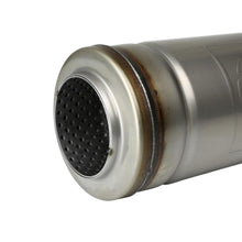 AFE MACH Force-Xp 304 Stainless Steel Muffler (3 IN ID Center/Center x 5 IN Dia. x 14 IN L - Round Body) - 49M30049