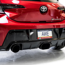 AWE Touring Edition Exhaust for GR Corolla - Diamond Black Tips - 3015-53472