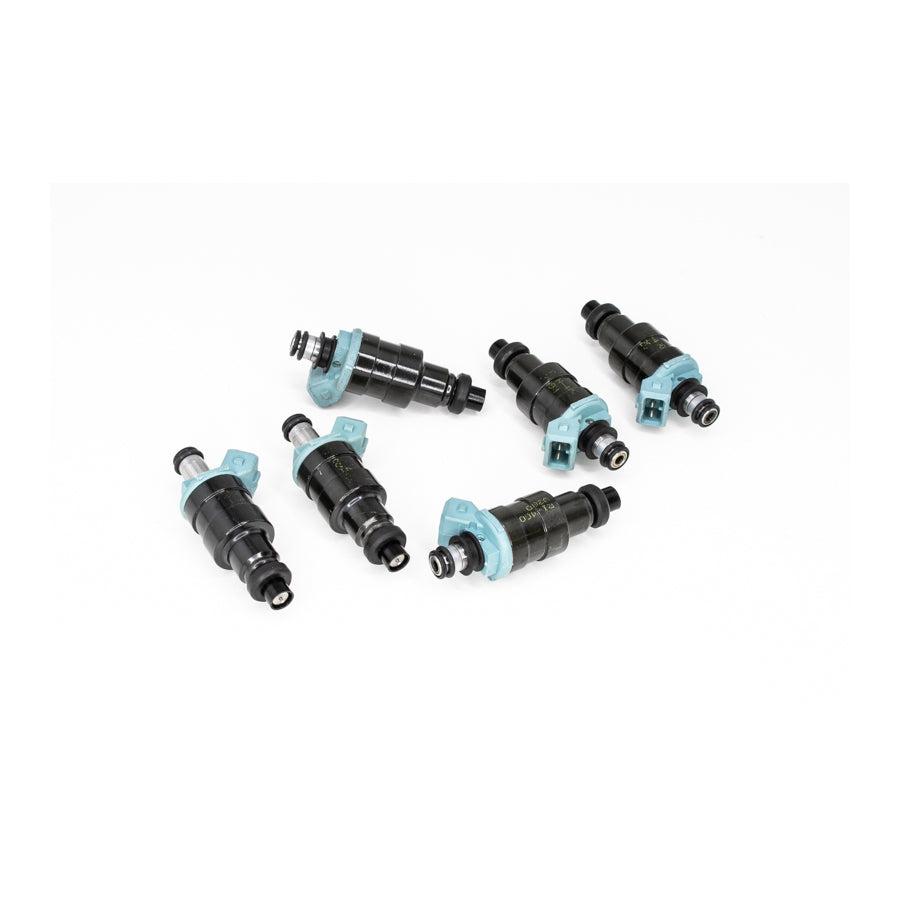 DeatschWerks Matched set of 6 injectors 450cc/min (Low Impedance) - 42M-11-0450-6