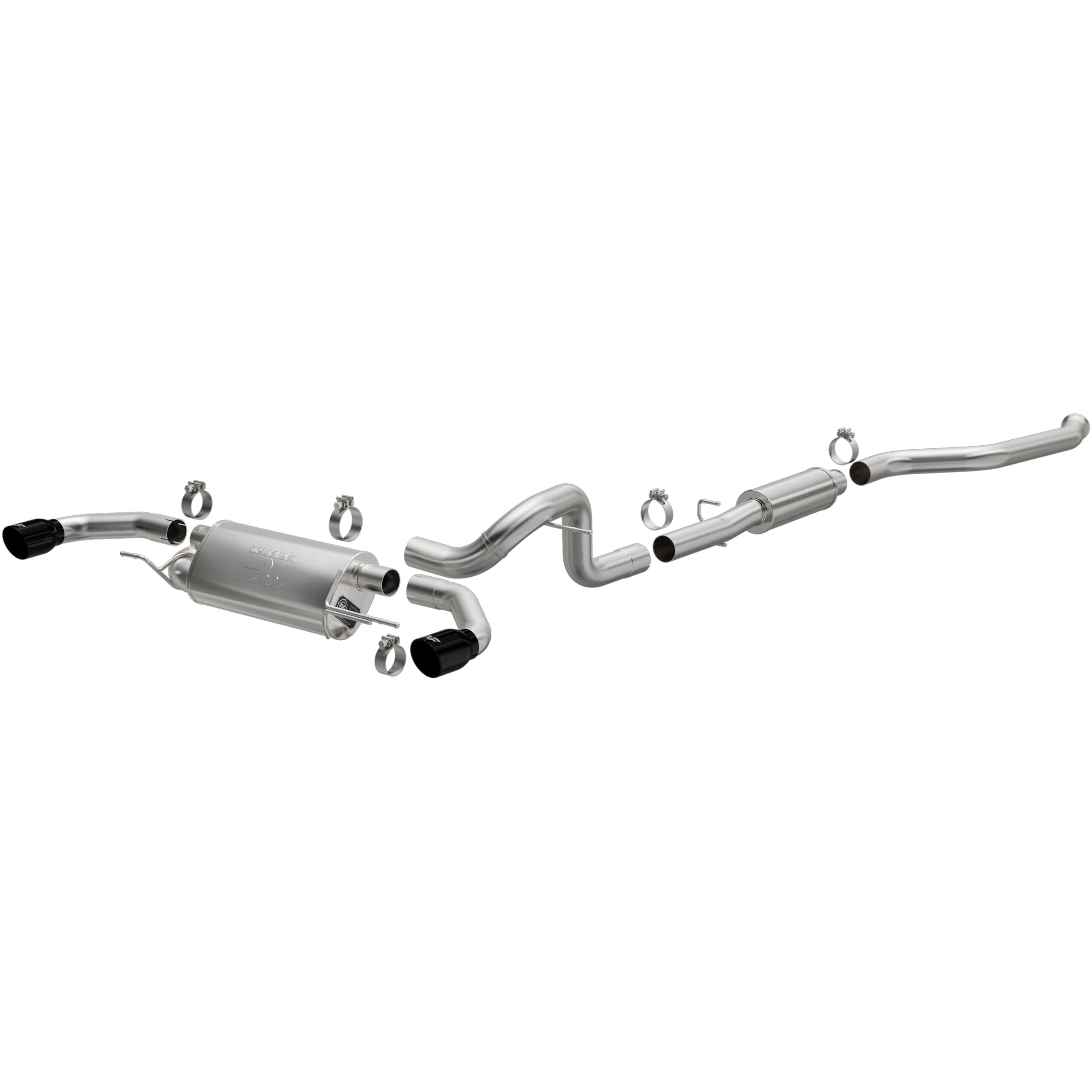 MagnaFlow Overland Series Black Chrome Cat-Back System (2024-2026 Grenadier) - 19702