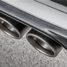 Akrapovic 2018-2020 Porsche Tail pipe set (Titanium). (2018-2019 911) - TP-T/S/17