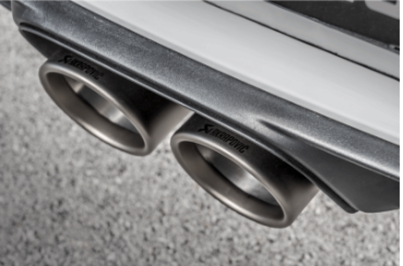 Akrapovic 2018-2020 Porsche Tail pipe set (Titanium). (2018-2019 911) - TP-T/S/17