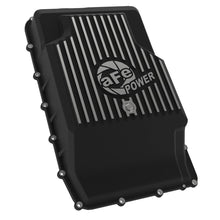 AFE aFe POWER Pro Series Transmission Pan Black w/ Machined Fins - 46-71330B