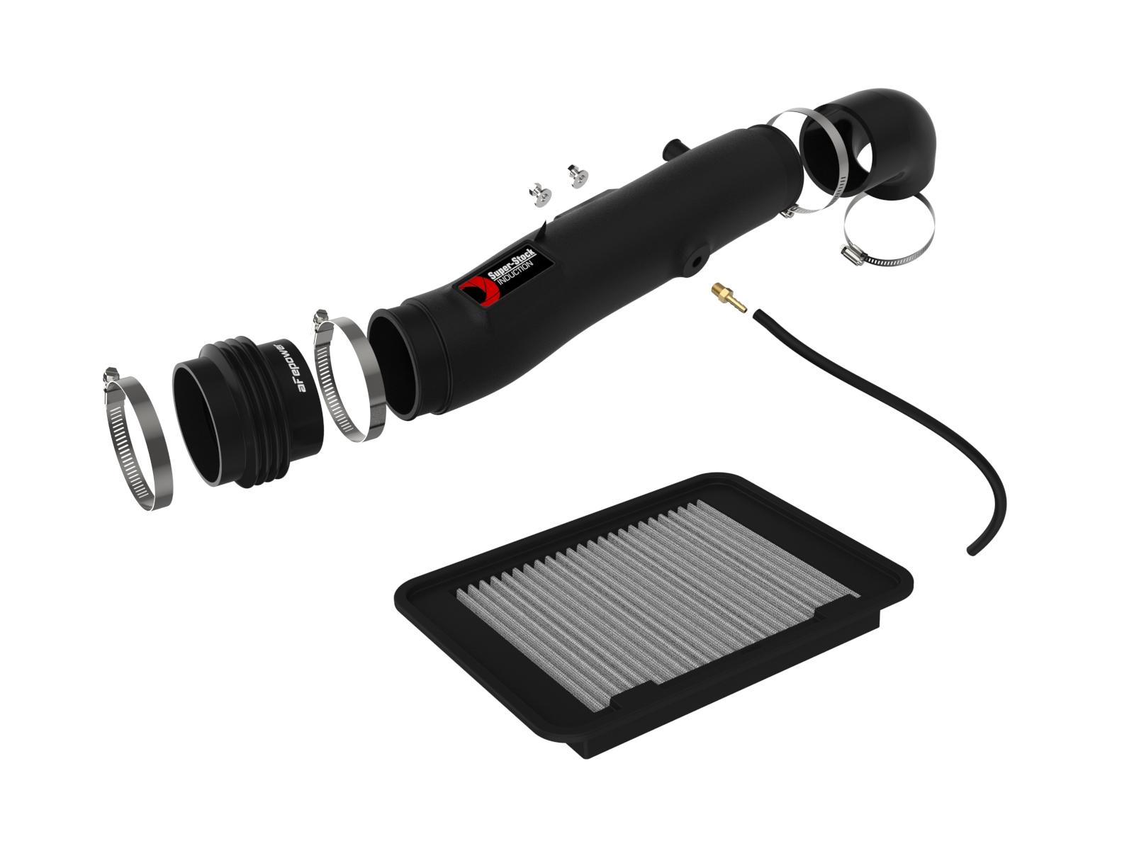 AFE Super Stock Induction System w/ Pro DRY S Filter (2005-2023 Tacoma) - 55-10020D