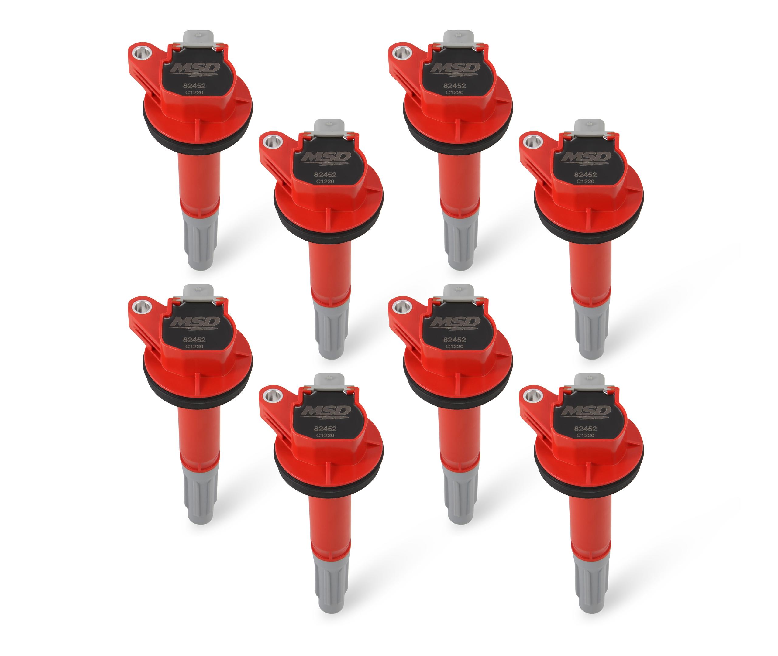MSD Blaster Direct Ignition Coil Set (2016-2020 Mustang) - 824528