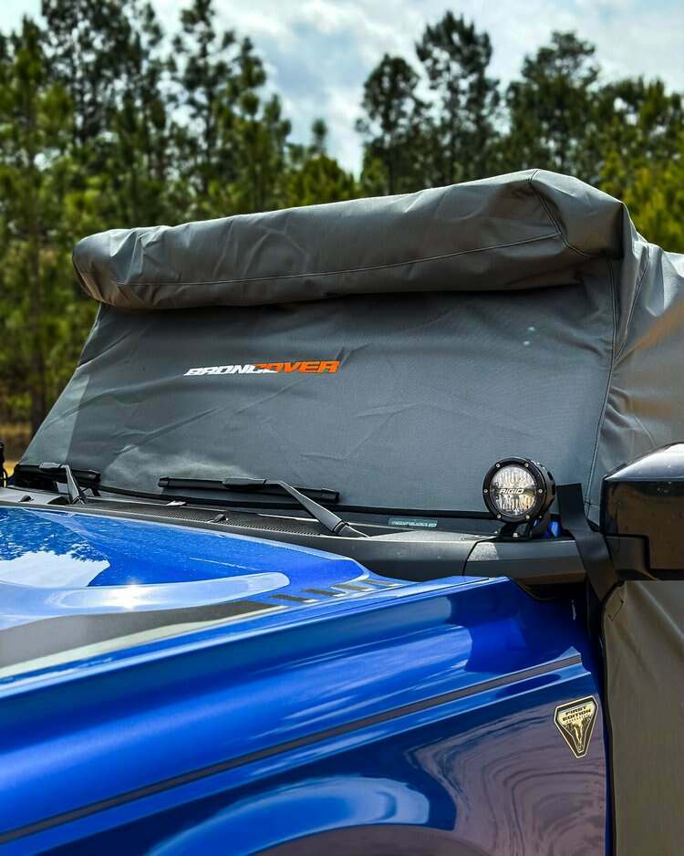 BRONCOVER Hard Top w/ Light Bar ONLY (2021-2025 Bronco 4-Door) - BRONCOVER-8707-LB
