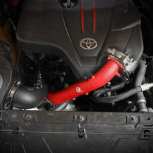 AFE BladeRunner 2-3/4 IN Aluminum Hot-Side Charge Pipe Red (2021-2021 GR Supra) - 46-20488-R