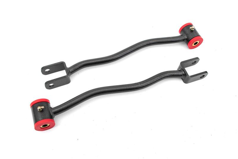 BMR Fabrication Lower trailing arms, non-adjustable, poly bushings Black Hammertone (2008-2014 2nd Gen CTS-V) - LTA629H