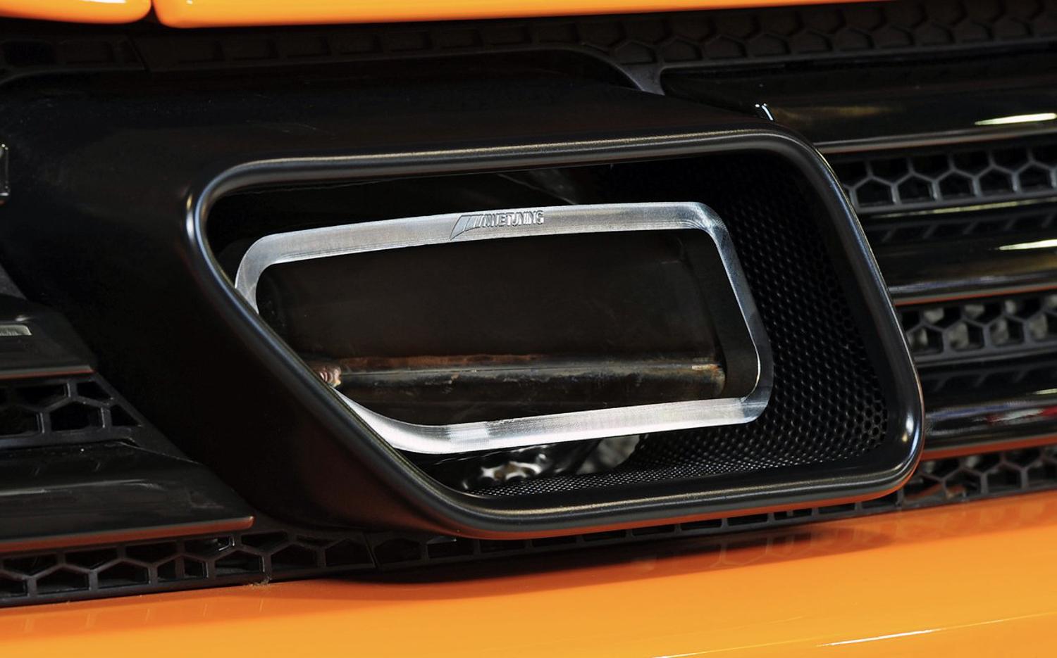 AWE Performance Exhaust for McLaren MP4-12C - Machined Tips - 3010-32014